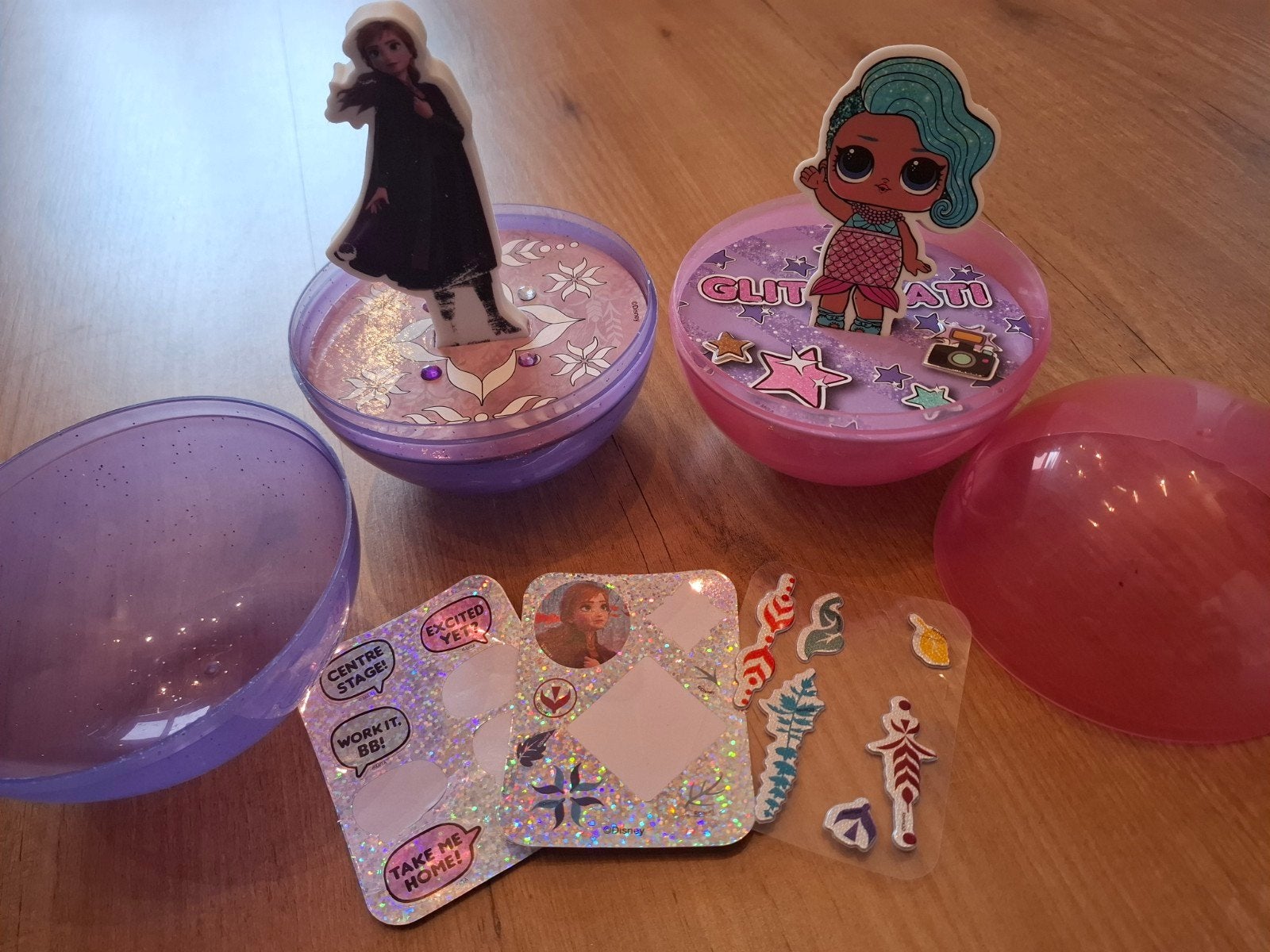 LOL Surprise en Frozen 2-in-1 speelset met stickers, Ophalen of Verzenden, Gebruikt