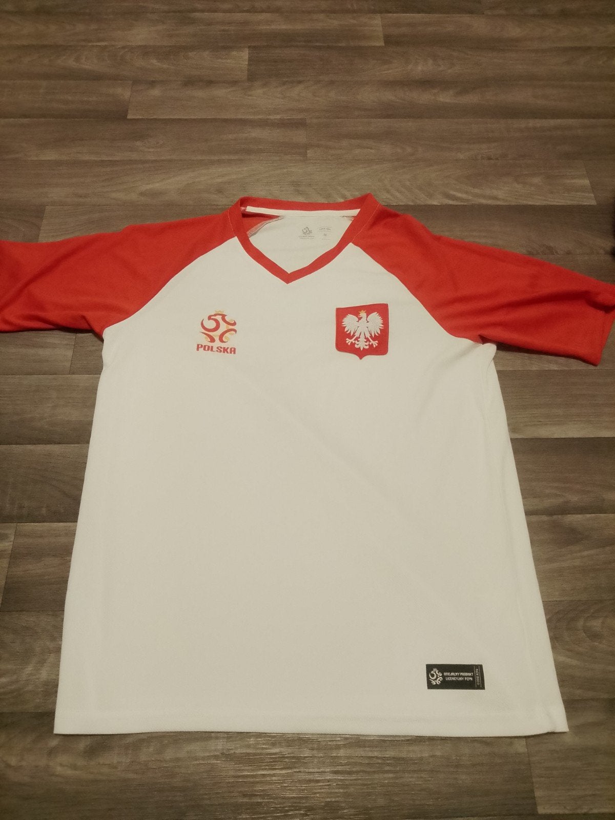 Polen Officieel Voetbalshirt Maat M, Maat 48/50 (M), Wit, Ophalen of Verzenden, Zo goed als nieuw