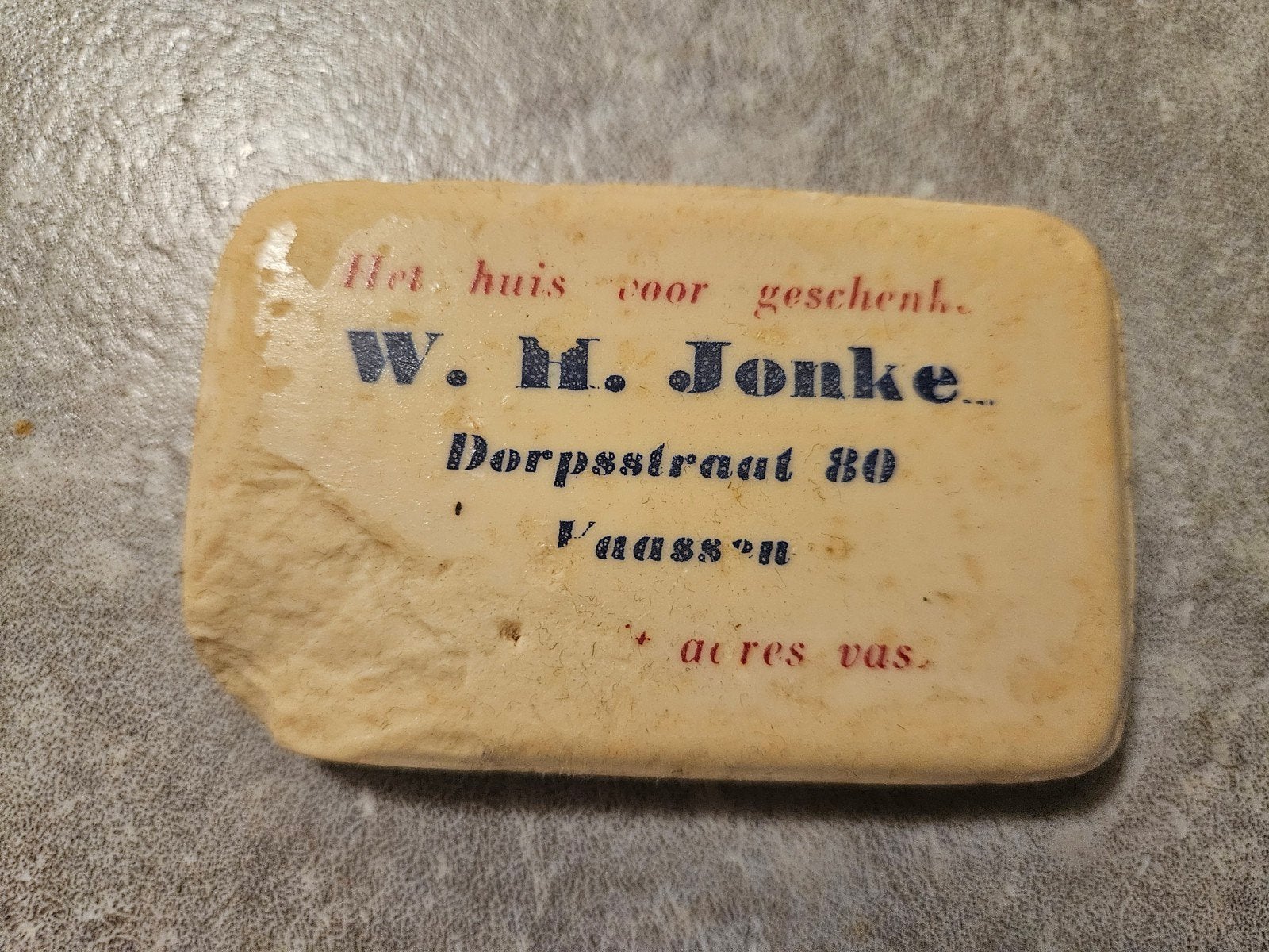 W.H. Jonker Vaassen, Ophalen of Verzenden