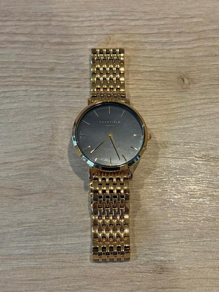 Rosefield Horloge goud, Staal, Staal, Polshorloge, Zo goed als nieuw