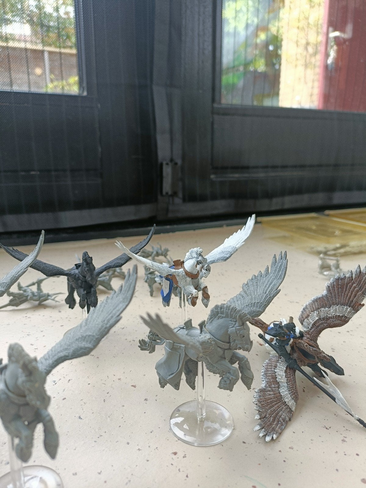 Warhammer Bretonnia Pegasus Knights - Deels Geschilderd, Ophalen of Verzenden, Warhammer