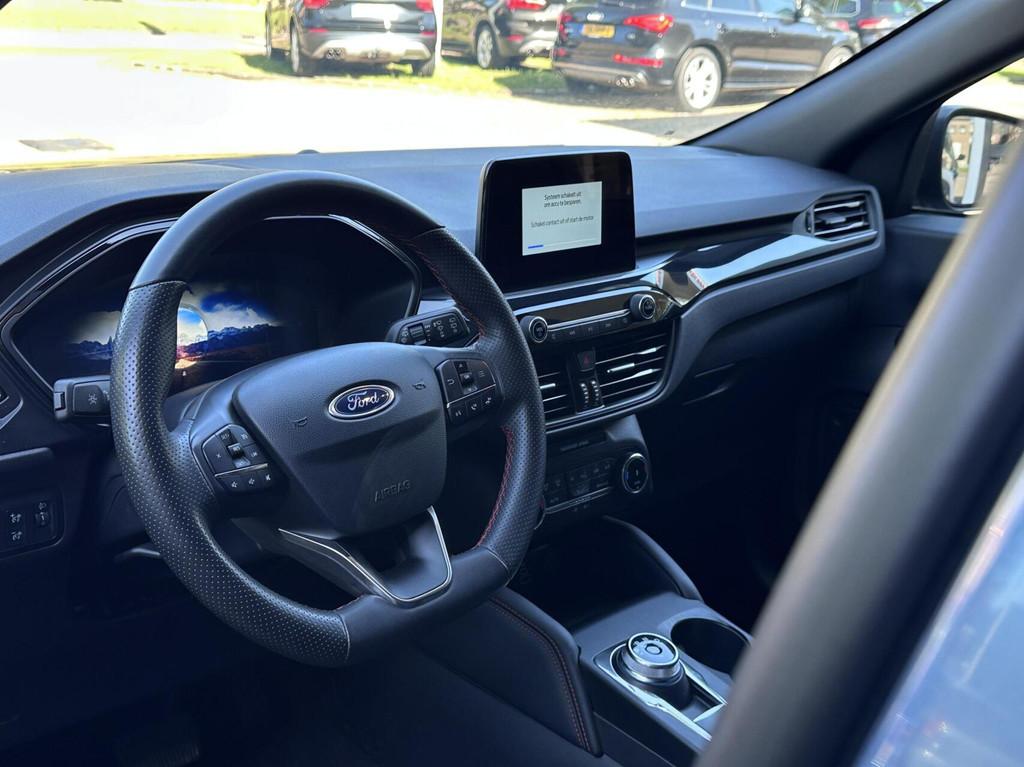 Ford Kuga 2.5 HEV ST-Line Led, Climat, Camera, Pdc, LM.., Gebruikt, 4 cilinders, Blauw, Leder