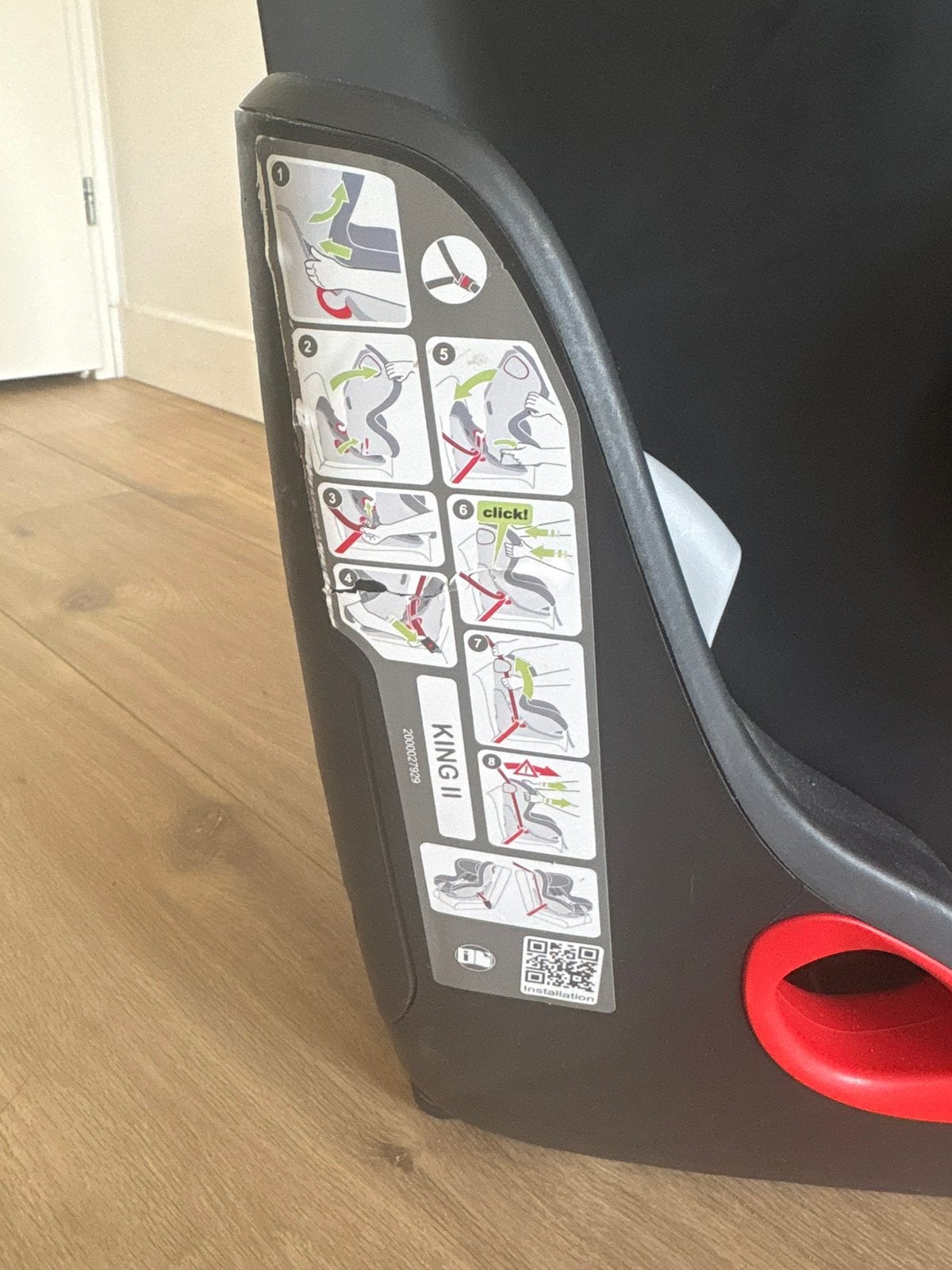 Britax Römer King II autostoel 9-18 kg, Ophalen, Romer, Autogordel, 9 t/m 18 kg