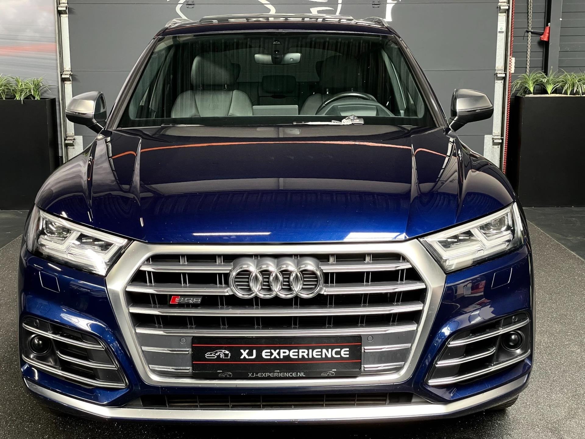 Audi SQ5 3.0 TFSI quattro Pro Line Plus PANO HUD, Auto's, Automaat, Gebruikt, 2995 cc, Blauw