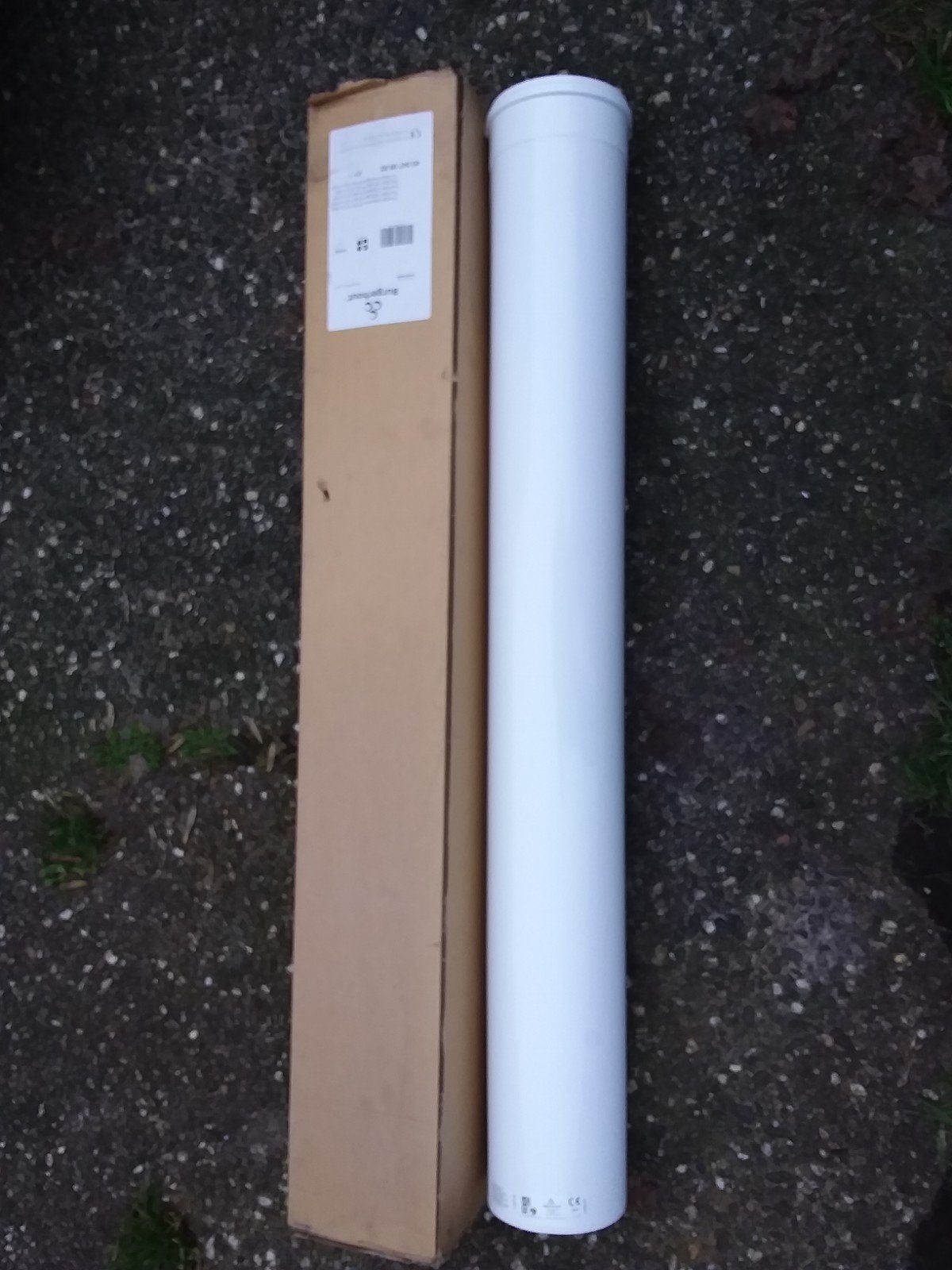 Nieuw Burgerhout TwinSafe rookgaspijp 80/125 1000 400470882, Ophalen, Nieuw, Overige typen