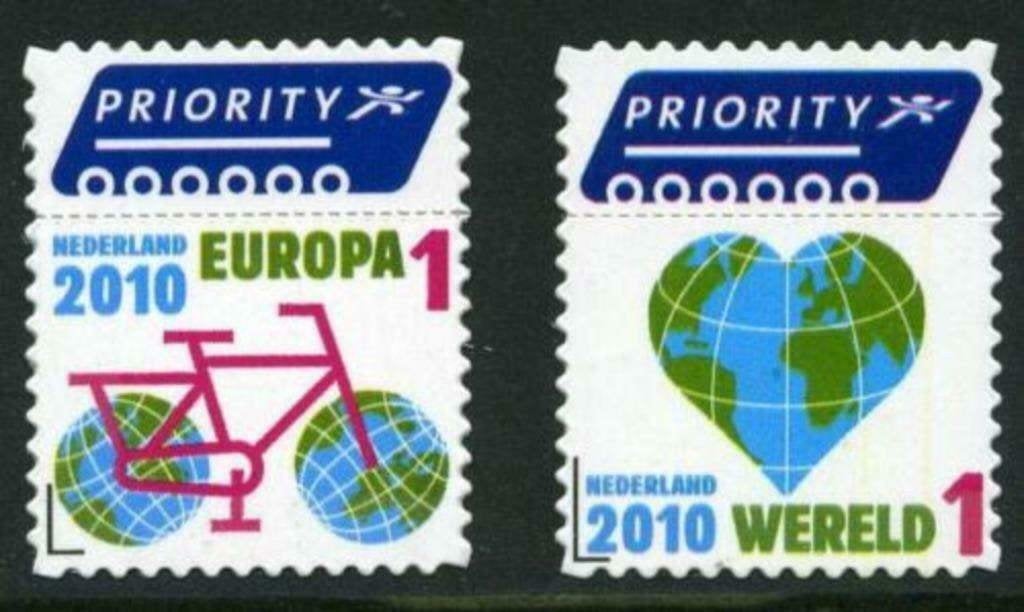 2010 Europa en buiten Europa priority 2742-2743 postfris, Verzenden, Na 1940, Postfris