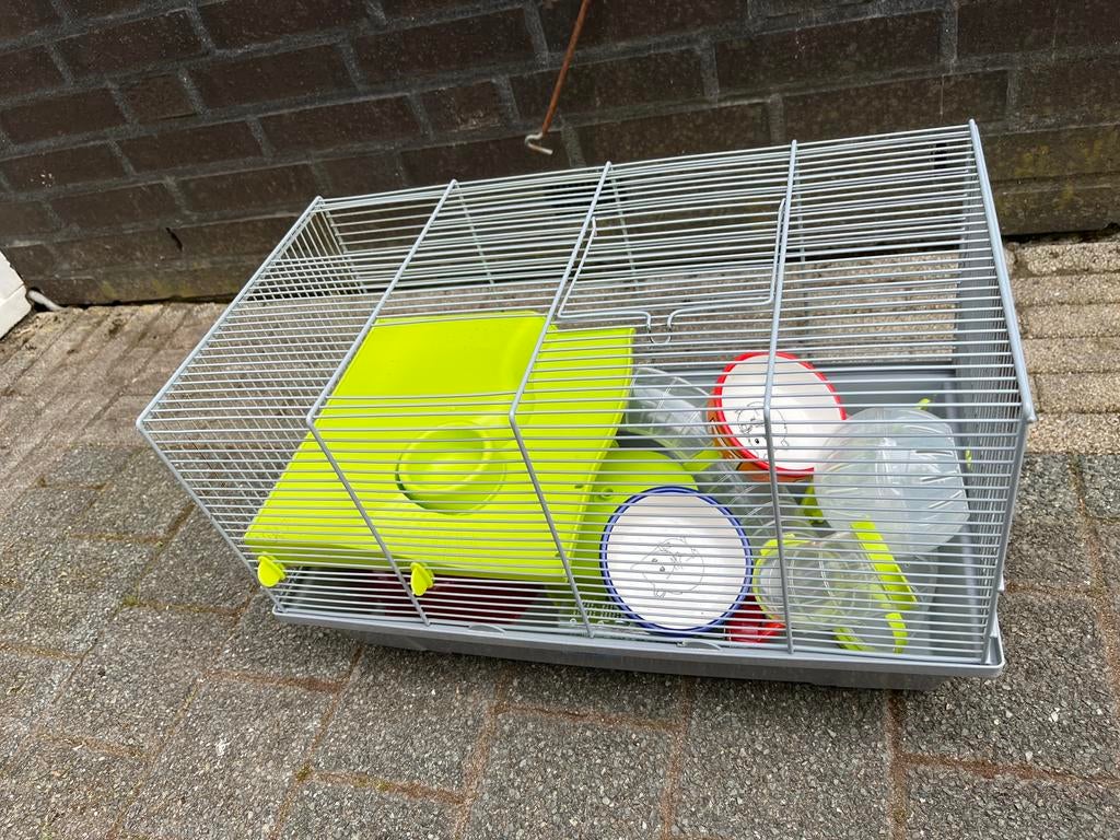 Hamsterkooi, Dieren en Toebehoren, Kooi, Gebruikt, Minder dan 75 cm, Hamster