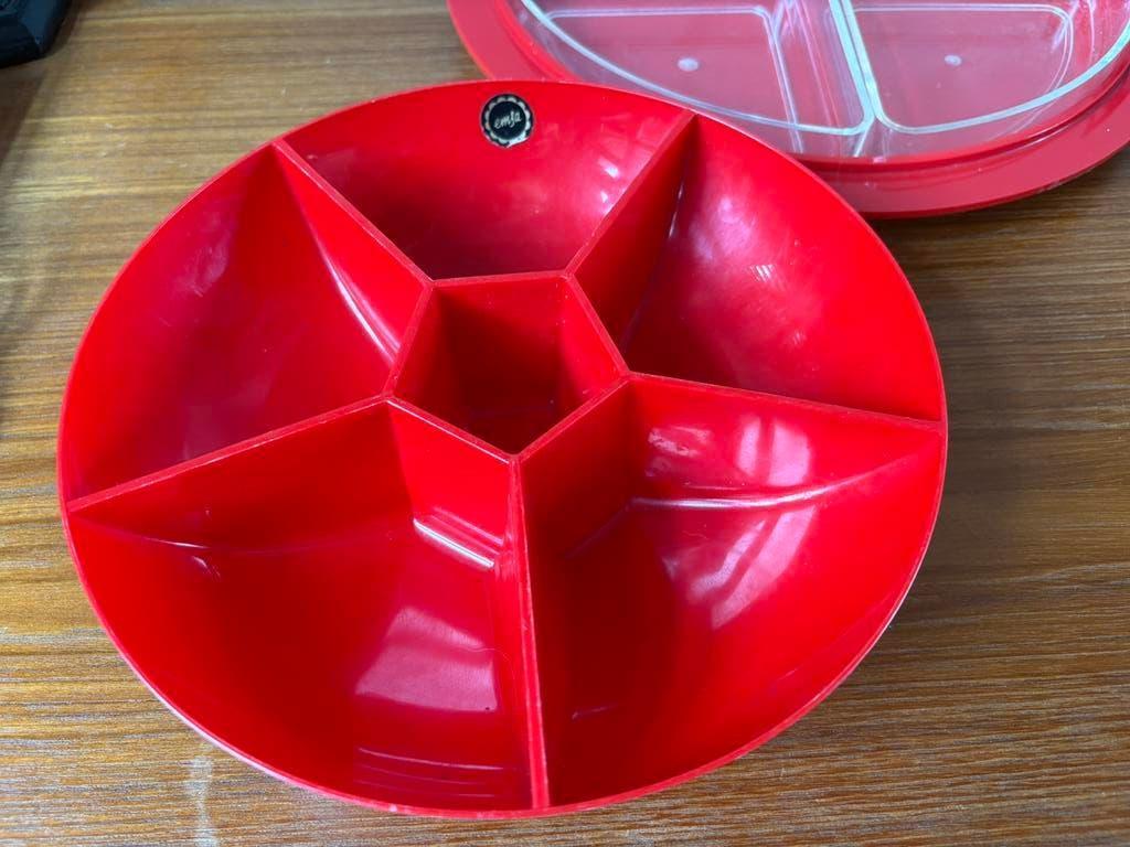 Vintage Emsa serveerschaal / hapjesschaal, Antiek en Kunst, Ophalen of Verzenden