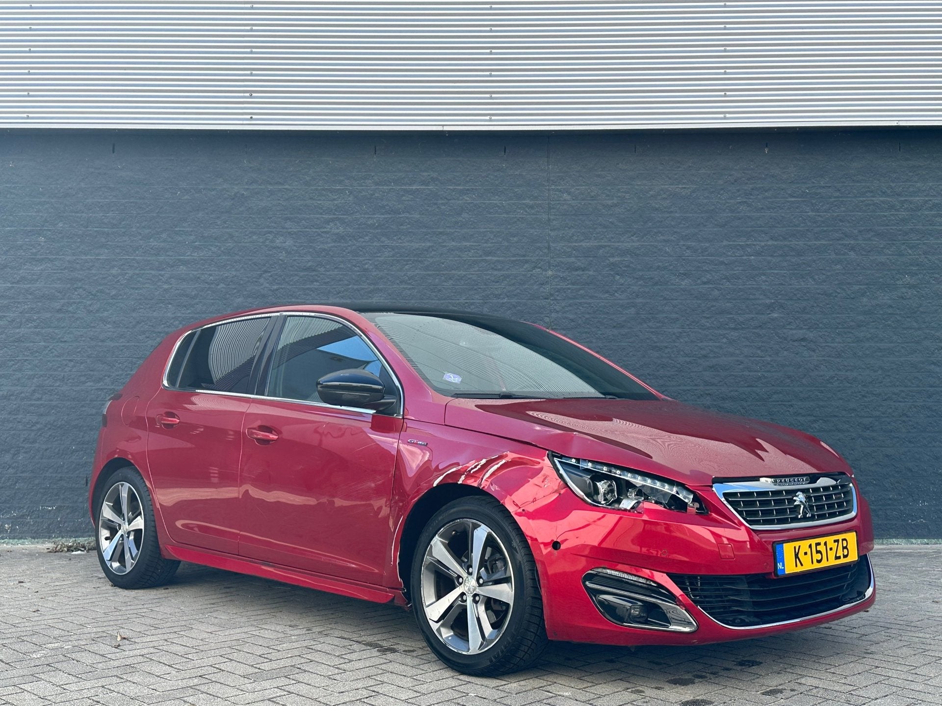 Peugeot 308 1.2 GT-Line Automaat Glazendak Leer, Auto's, Gebruikt, Euro 6, 1199 cc, 610 kg