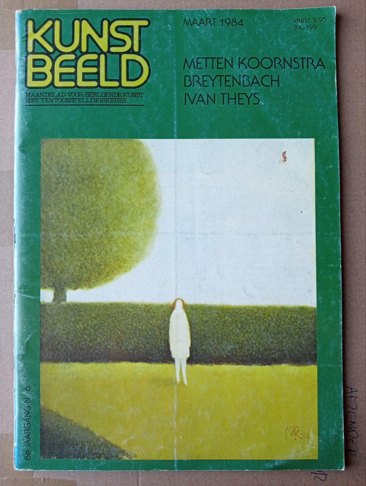 Kunsttijdschrift uit maart 1984 - Redelijke staat, Ophalen of Verzenden, Gelezen, Overige typen