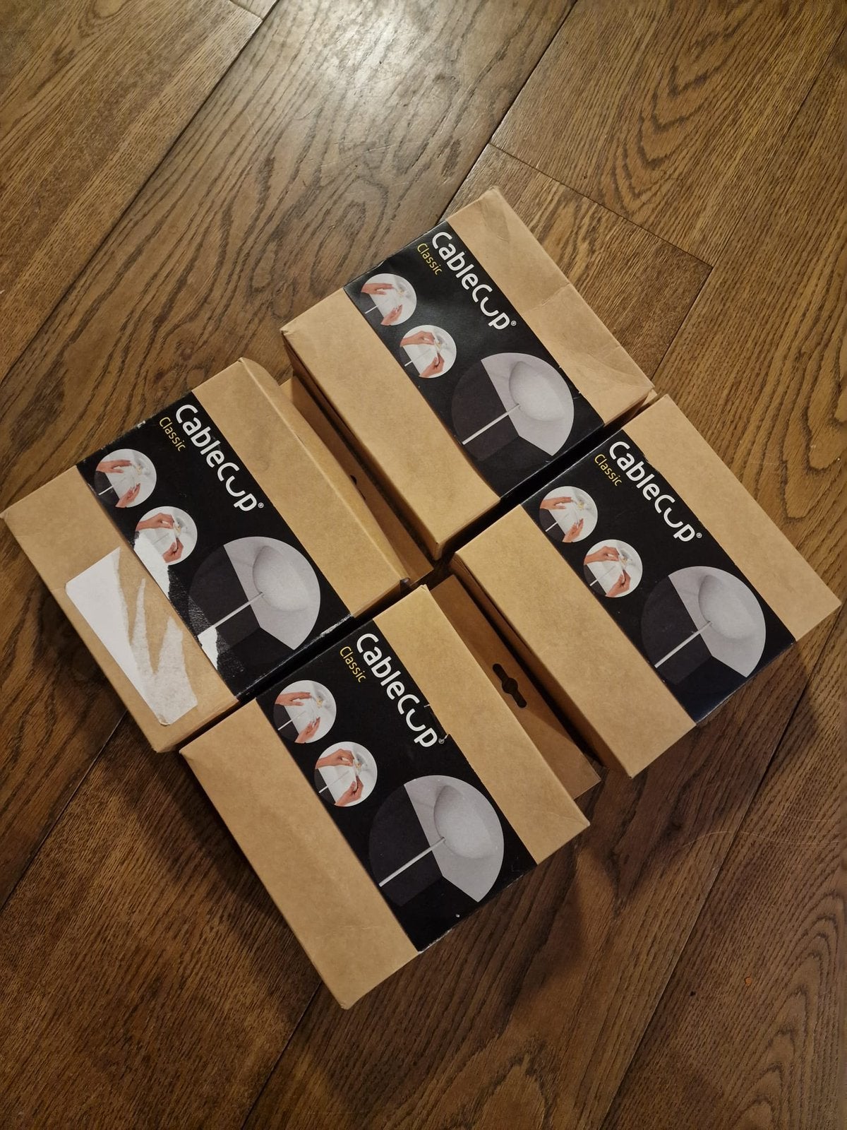 Cablecup plafondplaten 4x, Verzenden, Nieuw