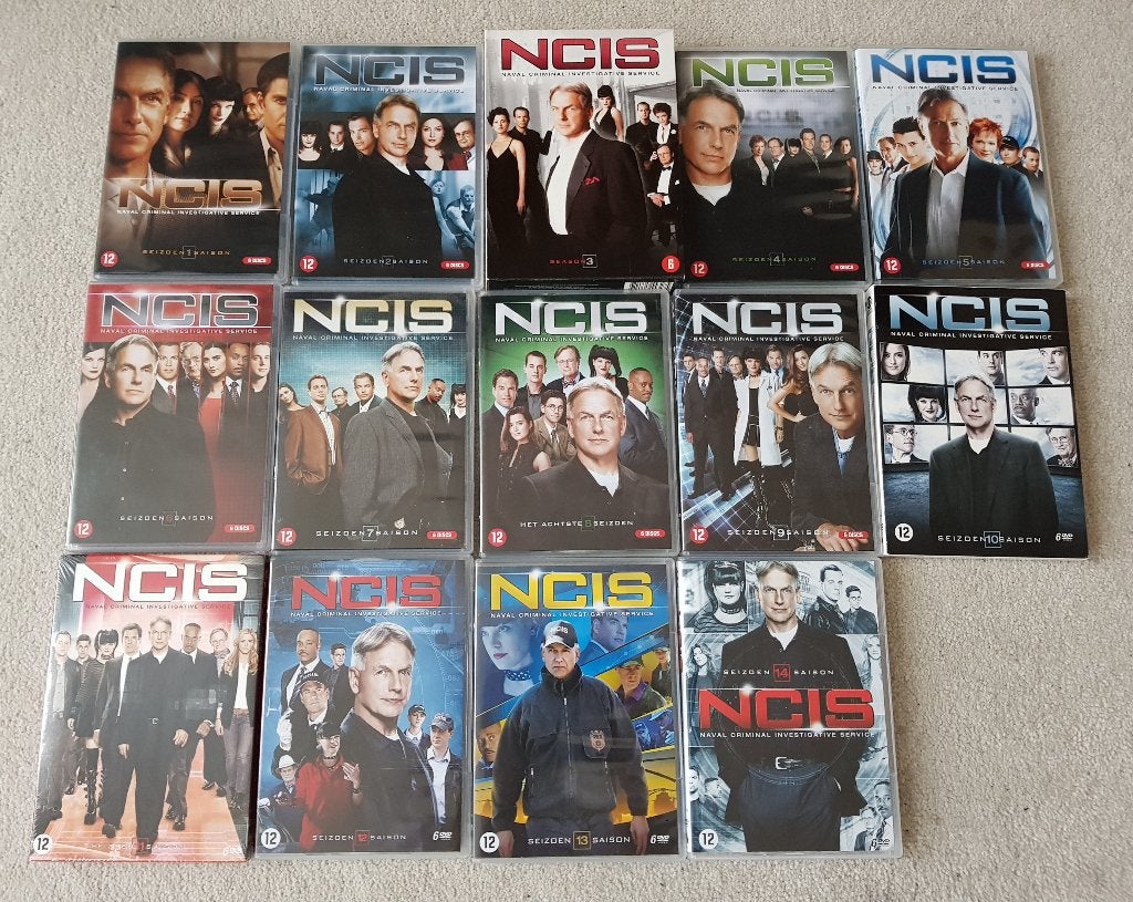 Ncis seizoen 1 t/m 14 complete dvd serie politie crime bones, Seizoen 4, Engels, Verzenden, Nederlands