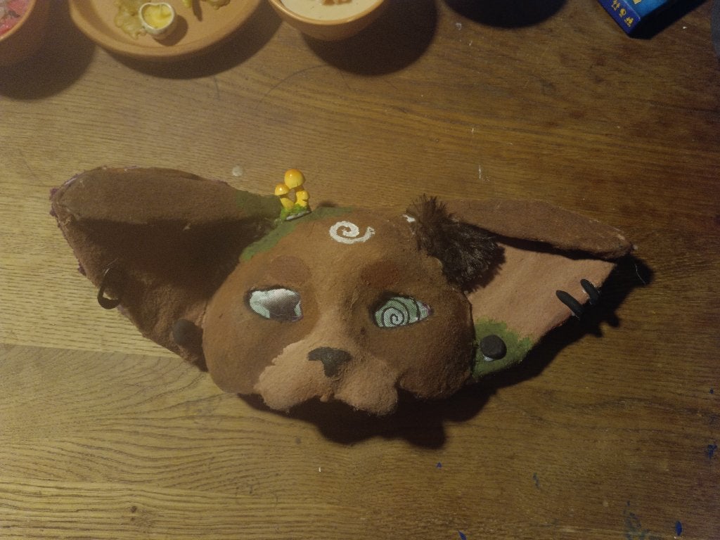 Therian / furry masker, Ophalen of Verzenden, Zo goed als nieuw