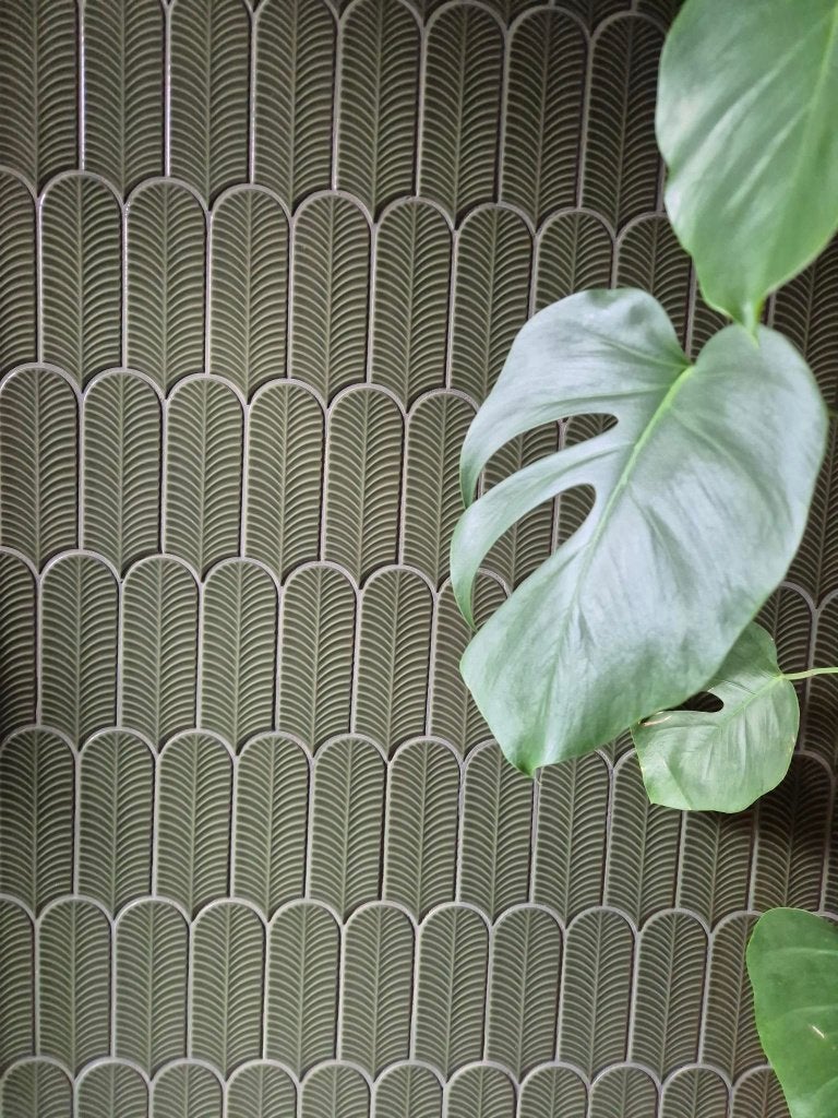 2 pakken Cifre Ceramica Alma Scale Green Brillo 8x21,5, Ophalen, Nieuw, Minder dan 20 cm, 20 tot 40 cm