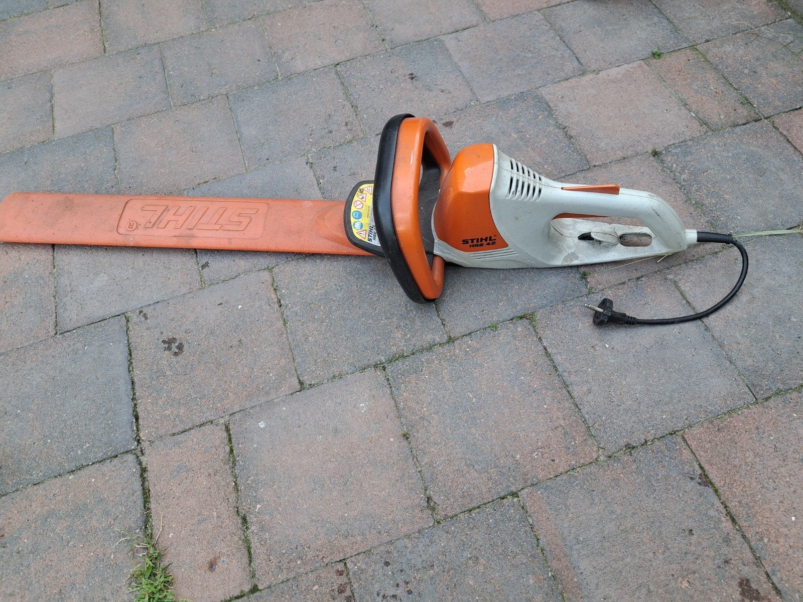 Stihl HSE 42 elektrische heggenschaar, Ophalen, Gebruikt, Elektrisch, Stihl
