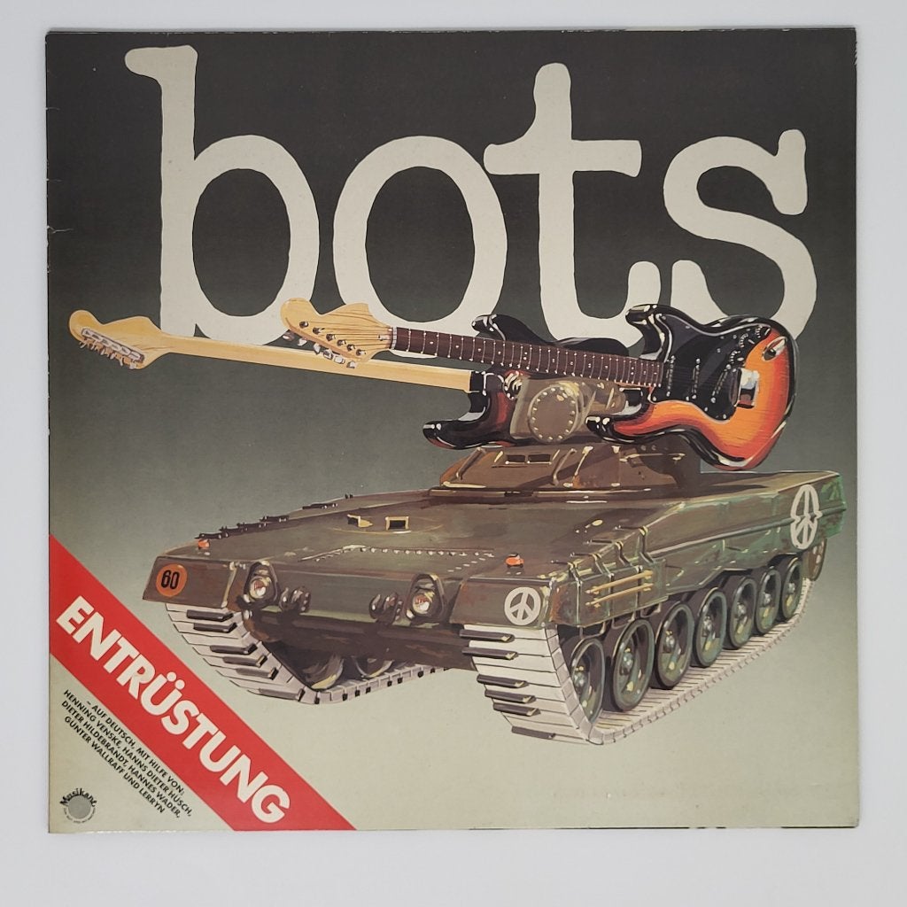 Bots - Entrüstung - LP, Ophalen of Verzenden, Gebruikt, 12 inch, Folk Rock