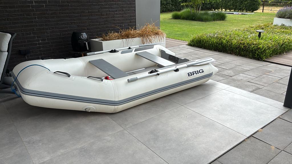 BRIG opblaasboot met Yamaha 4pk buitenboordmotor, Minder dan 5 pk, Viertaktmotor, Ophalen of Verzenden, Zo goed als nieuw