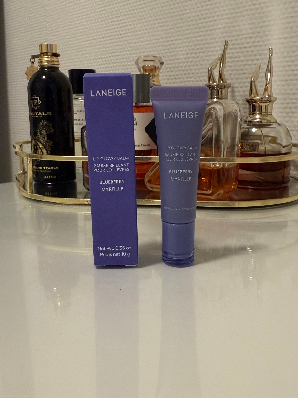 LANEIGE Lip Glowy Balm - Blueberry, Lippen, Paars, Nieuw, Ophalen of Verzenden