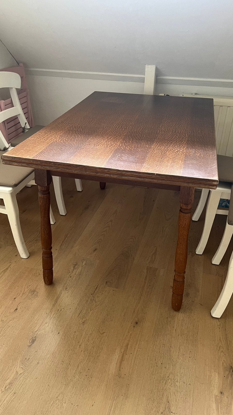 Hij is uit grootmoederstijd, maar wel massief eiken hout., Ophalen, Gebruikt, Eikenhout, 50 tot 100 cm