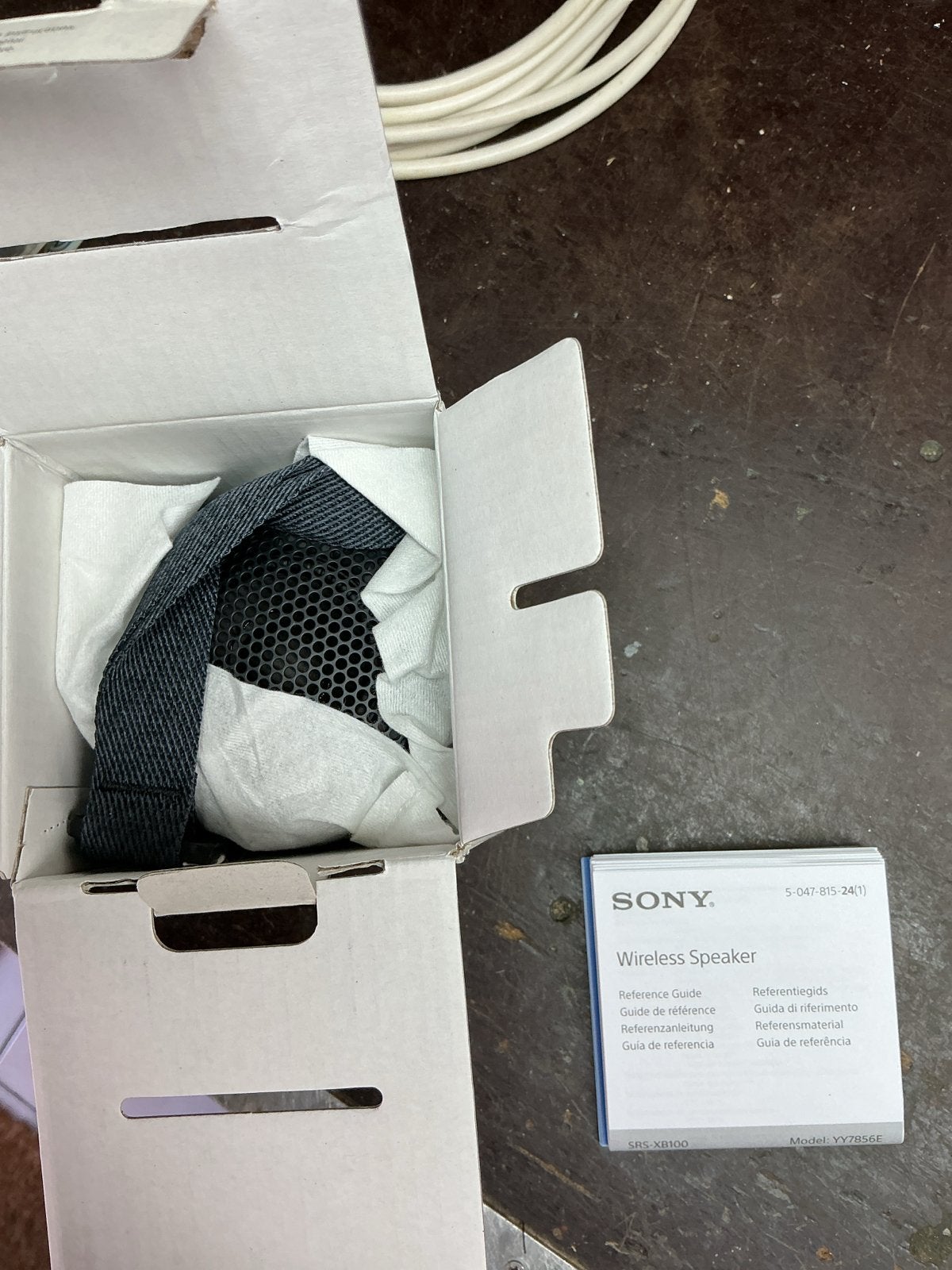 Sony SRS-XB100 Draadloze Bluetooth Speaker, Audio, Tv en Foto, Luidsprekers, Ophalen of Verzenden, Zo goed als nieuw, Draagbare speaker