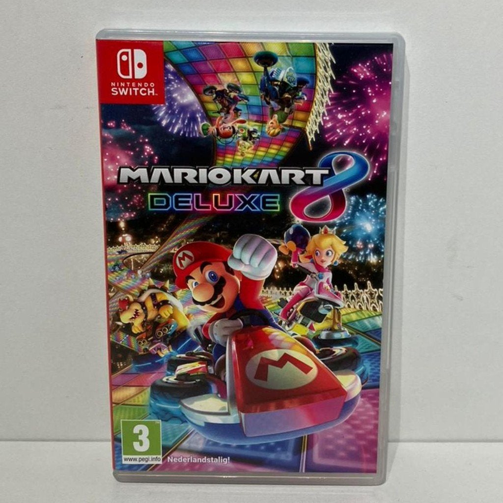 Nintendo Switch Game: Mariokart 8 Deluxe, Racen en Vliegen, Ophalen of Verzenden, Zo goed als nieuw, 3 spelers of meer
