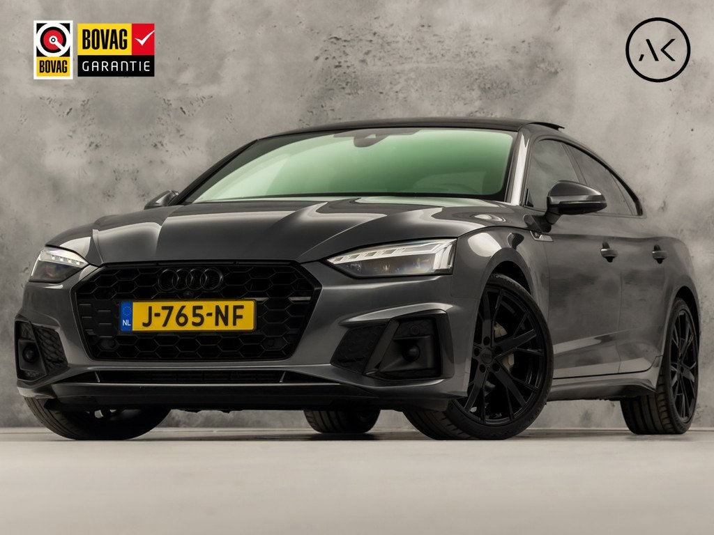 Audi A5 Sportback 40 TFSI S-Line Sport 204Pk Automaat (PANOR, 12 maanden, 1490 kg, Gebruikt, 4 cilinders
