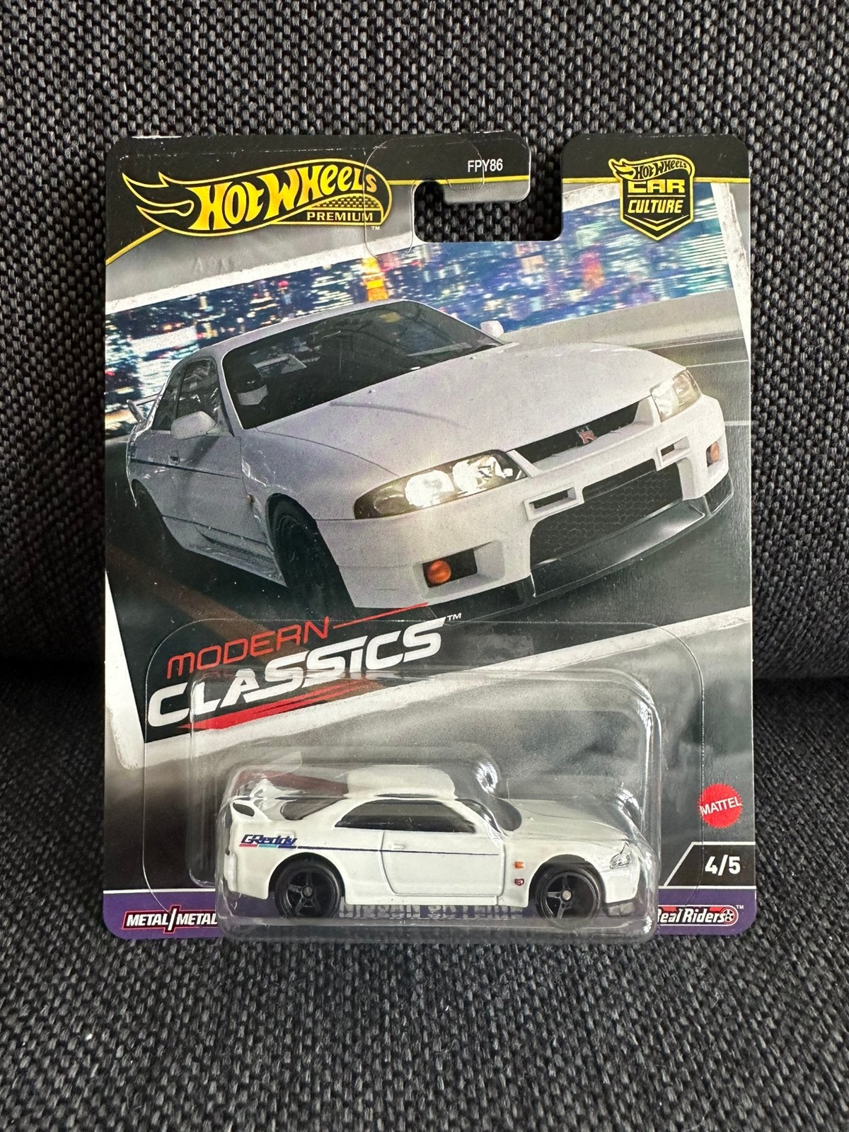 Hot Wheels Premium Nissan Skyline GT-R bcnr33 ModernClassics, Ophalen of Verzenden, Zo goed als nieuw, Auto
