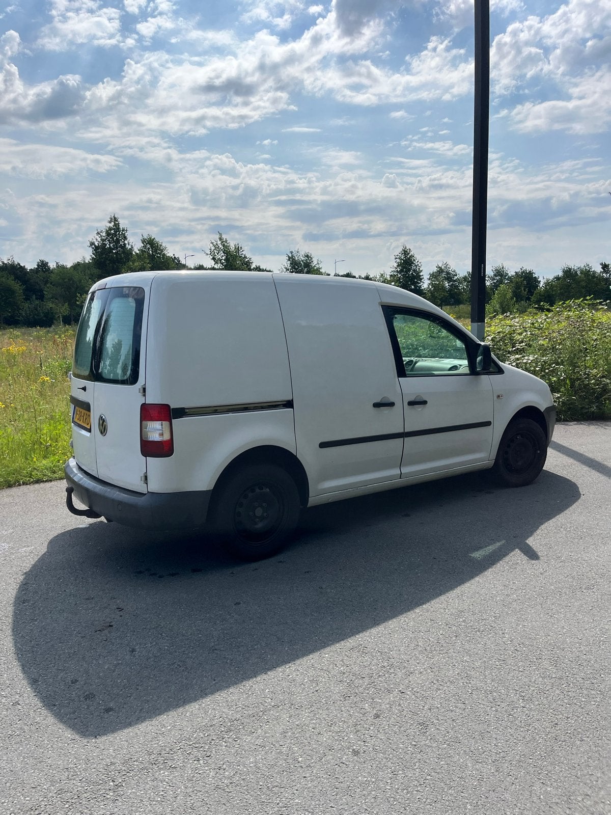 Volkswagen Caddy 1.9 D 77KW 2010 Wit, 4 cilinders, Volkswagen, Wit, Diesel