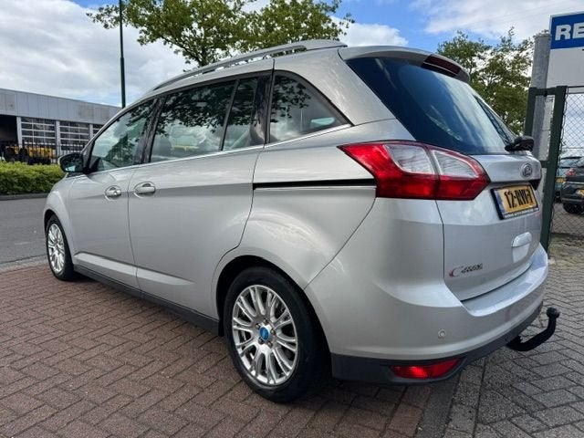 Ford Grand C-Max 1.6 Titanium 7persoons Airco/ECC,Navigatie,, Stof, Gebruikt, 4 cilinders, 7 stoelen