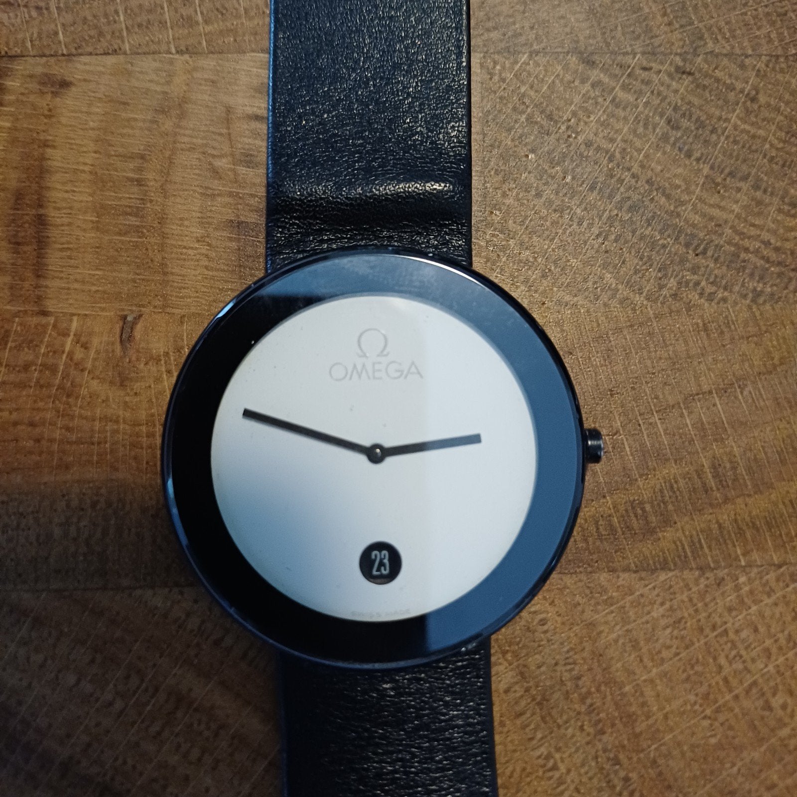 Zeldzaam Omega Art Collection Horloge, Staal, Polshorloge, Ophalen of Verzenden, Omega