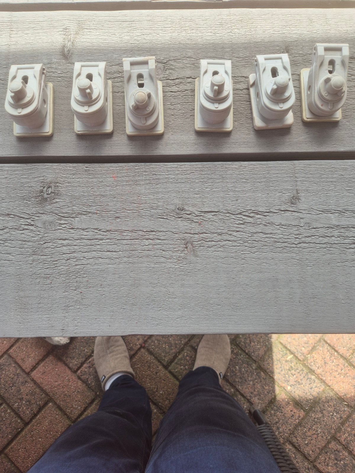 Quicklock klemmen voor dorematent met pees (6 stuks), Ophalen, Gebruikt