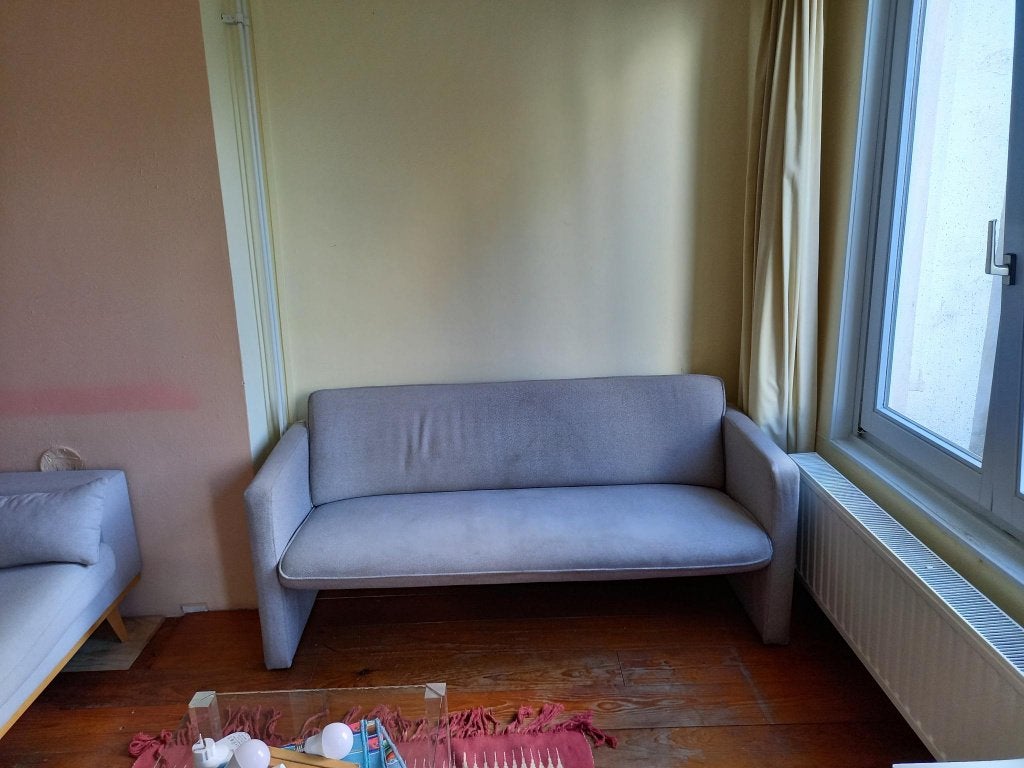 Gratis: Leolux 2-zits bankje, Ophalen, Gebruikt, 150 tot 200 cm, Tweepersoons