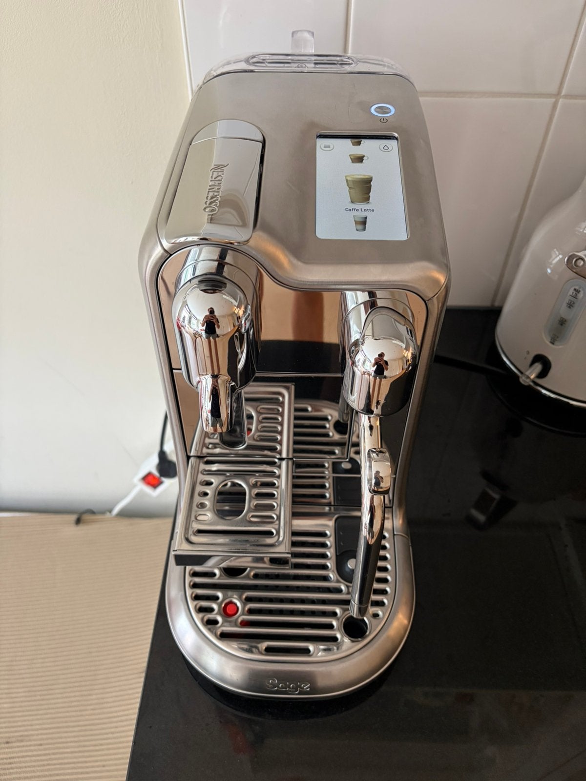 Sage Nespresso Creatista Pro – RVS – barista koffie thuis