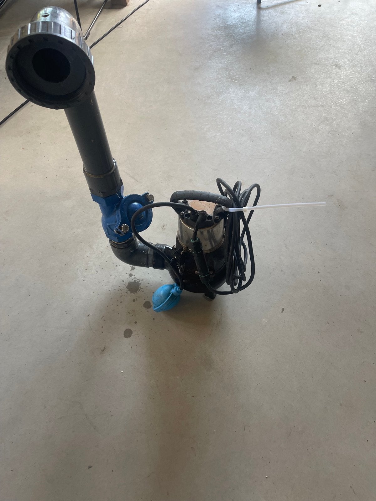 Dompelpomp Pumpex KV54W - 2900 l/min met terugslagklep, Tuin en Terras, Waterpompen, Ophalen, Gebruikt, Elektrisch, Dompelpomp