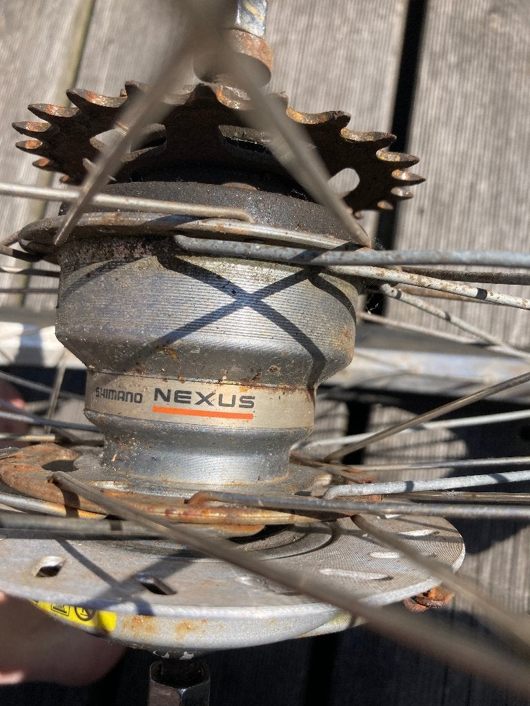 Achterwiel 4versnel voor sparta Amazon 26inch mamafiets, Wiel, Sparta, Gebruikt, Ophalen of Verzenden