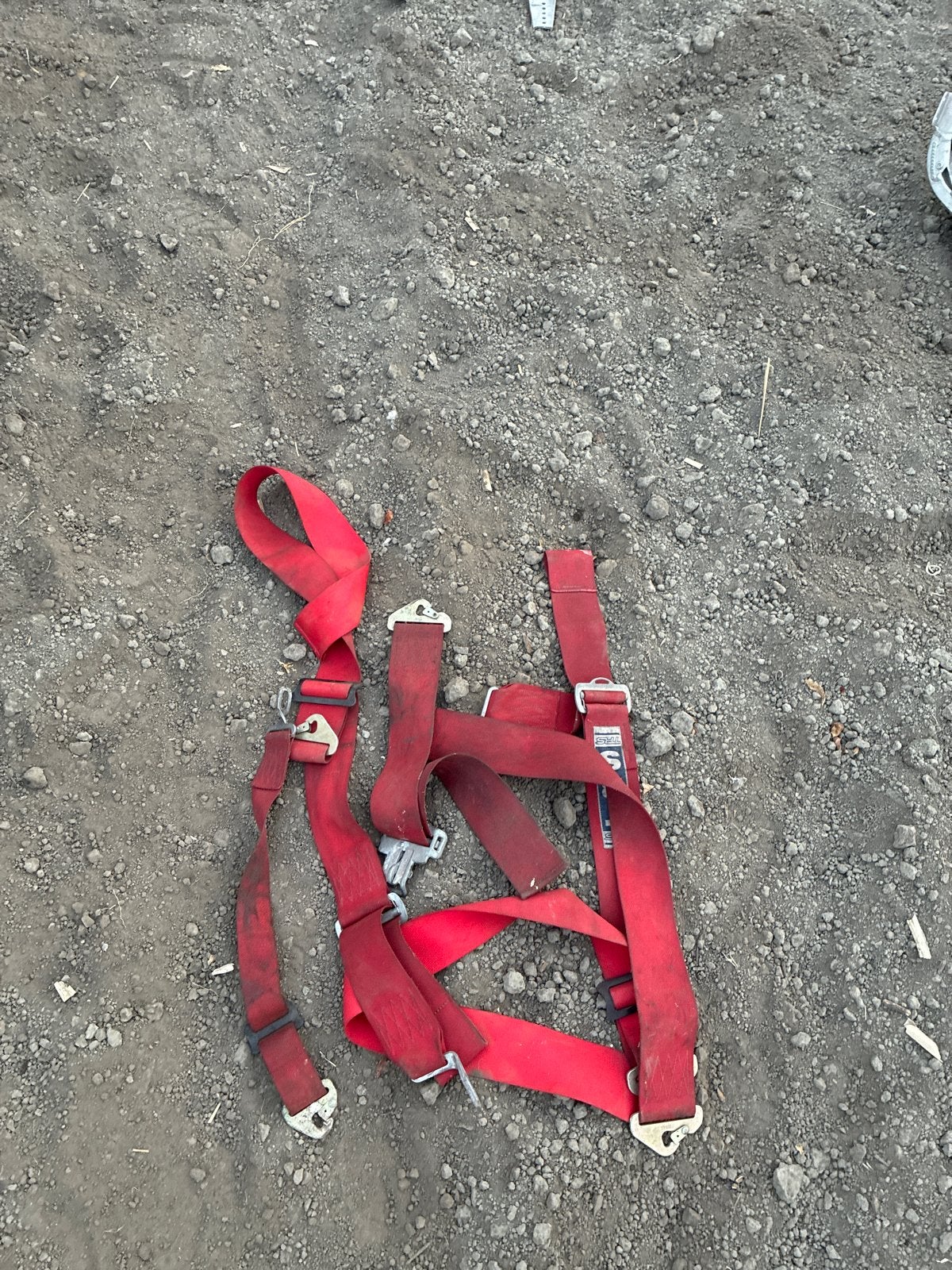 Rode 5 punts racegordel, Auto diversen, Ophalen of Verzenden, Gebruikt