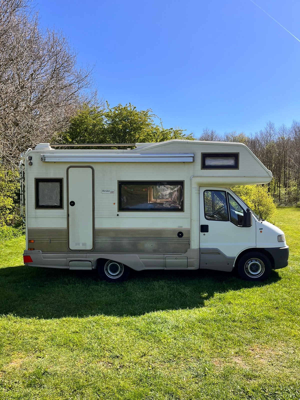 Fiat Ducato Camper 2.5D  6 pers stapelbed  APK 2028, Caravans en Kamperen, Campers, Particulier, tot en met 6, Alkoof, Fiat, Fiat