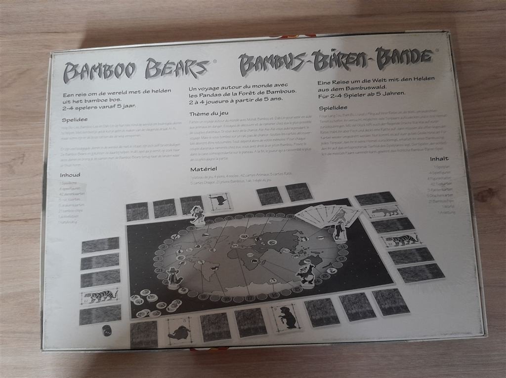 Bamboo Bears - reis om de wereld - s1363, Verzenden, Zo goed als nieuw