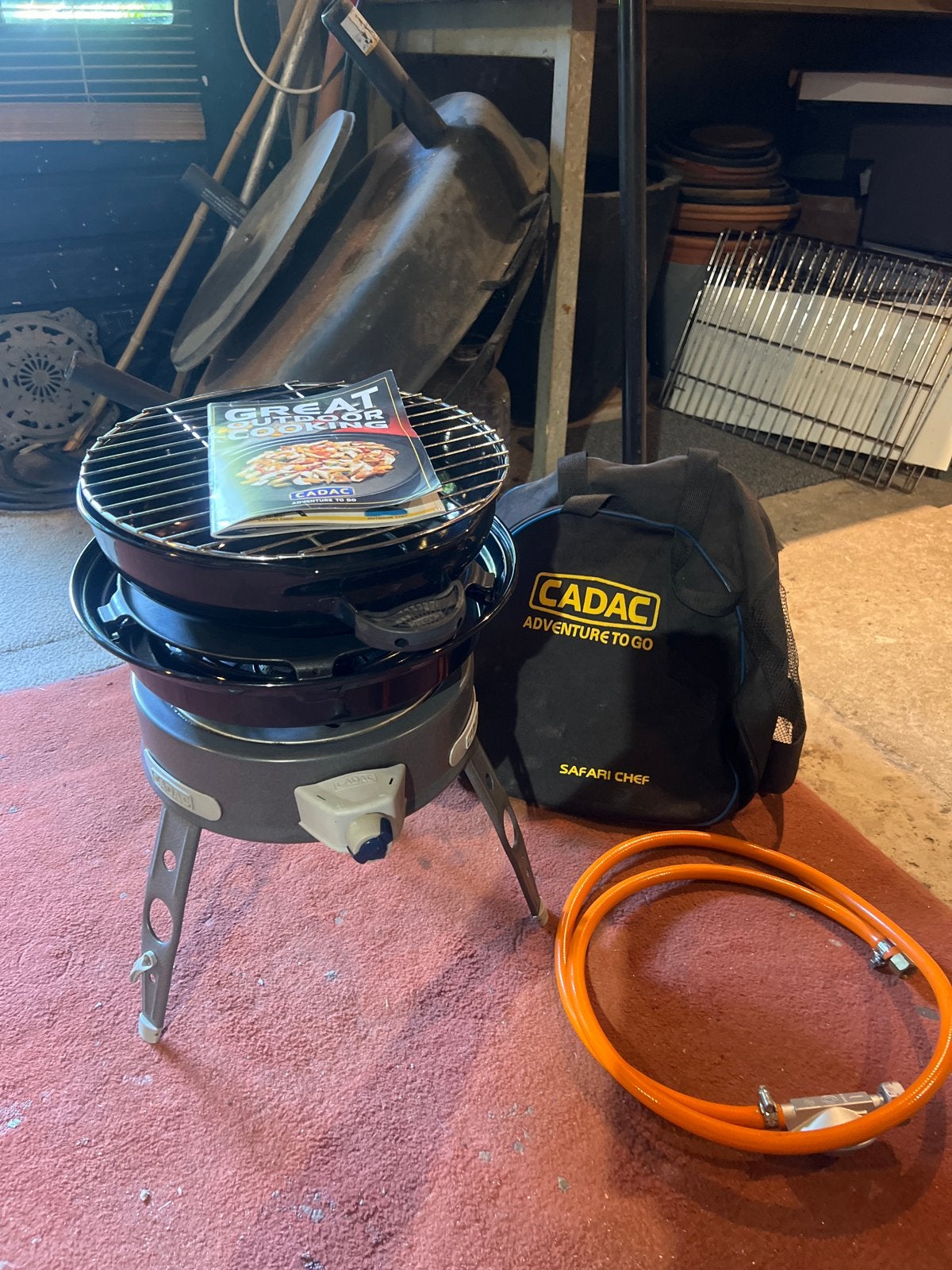 Cadac Safari Chef 2 - Draagbare Gasbarbecue, Ophalen, Zo goed als nieuw