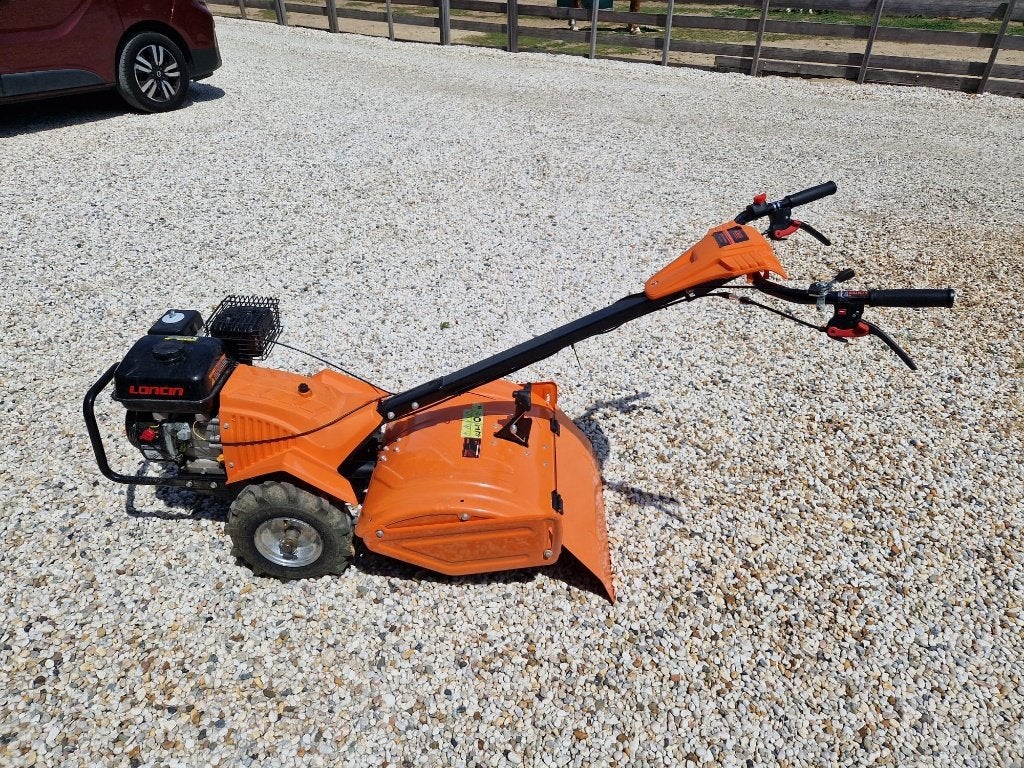 Kibani Grondfrees Benzine - 196 CC - 46CM Breedte, Ophalen, Benzine, Zo goed als nieuw, Kibani