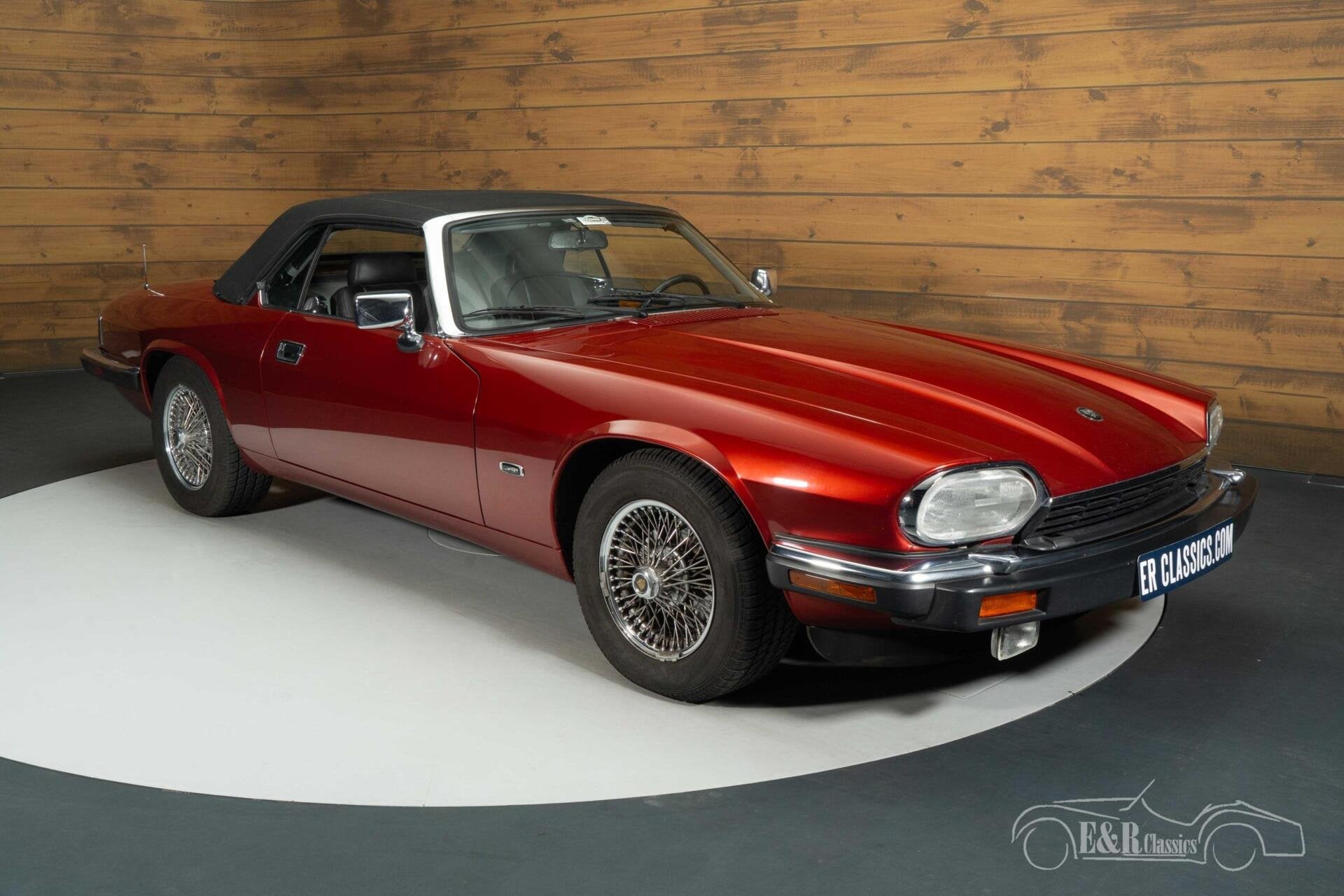 Jaguar XJS Cabriolet | 1992, Automaat, Zwart, Cabriolet, Leder