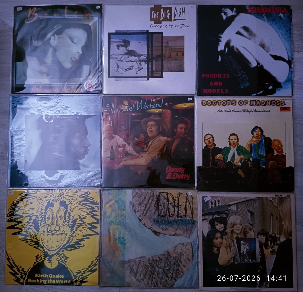 Vinyl lp's the koop NEW WAVE/80's/INDIE 10.00 euro per stuk, LP, Gebruikt, Ophalen of Verzenden, Indie Rock