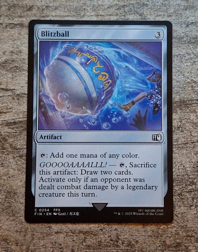 Blitzball - Magic the Gathering, Verzenden, Zo goed als nieuw, Losse kaart
