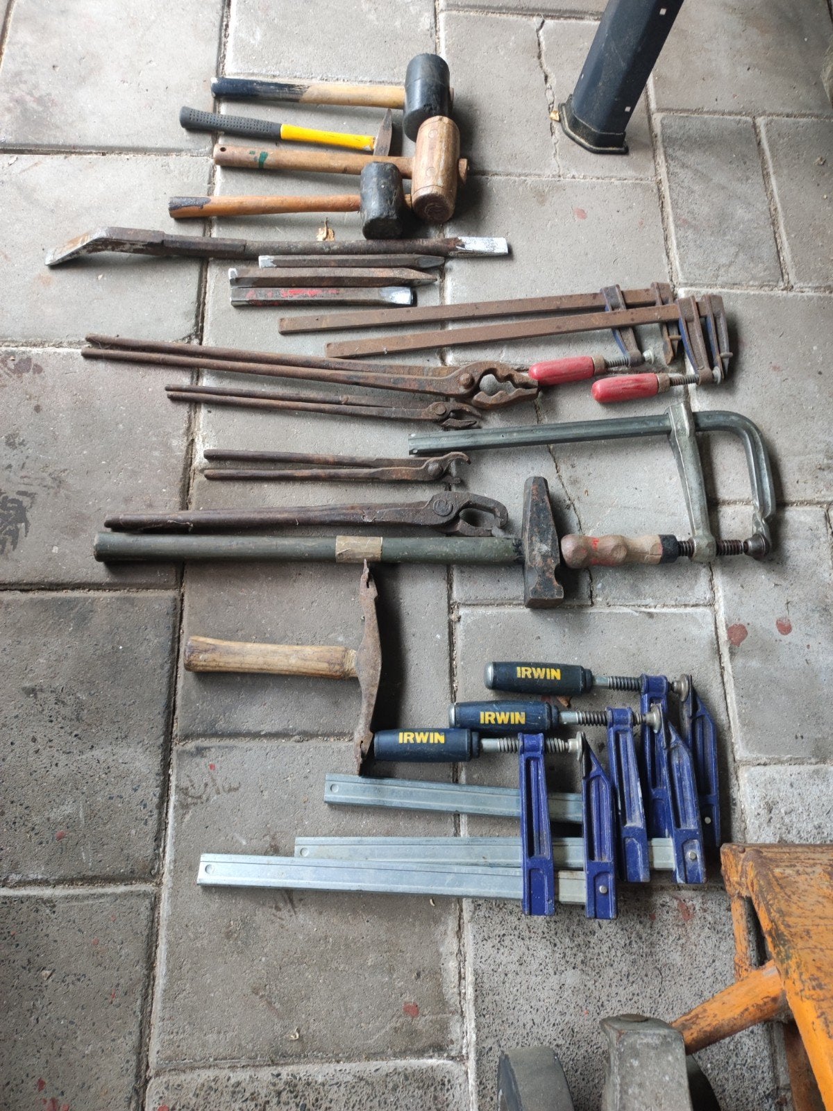 Div.hand gereedschap.smeedtangen .lijmklemmen, Doe-het-zelf en Verbouw, Gereedschap | Overige machines, Ophalen of Verzenden