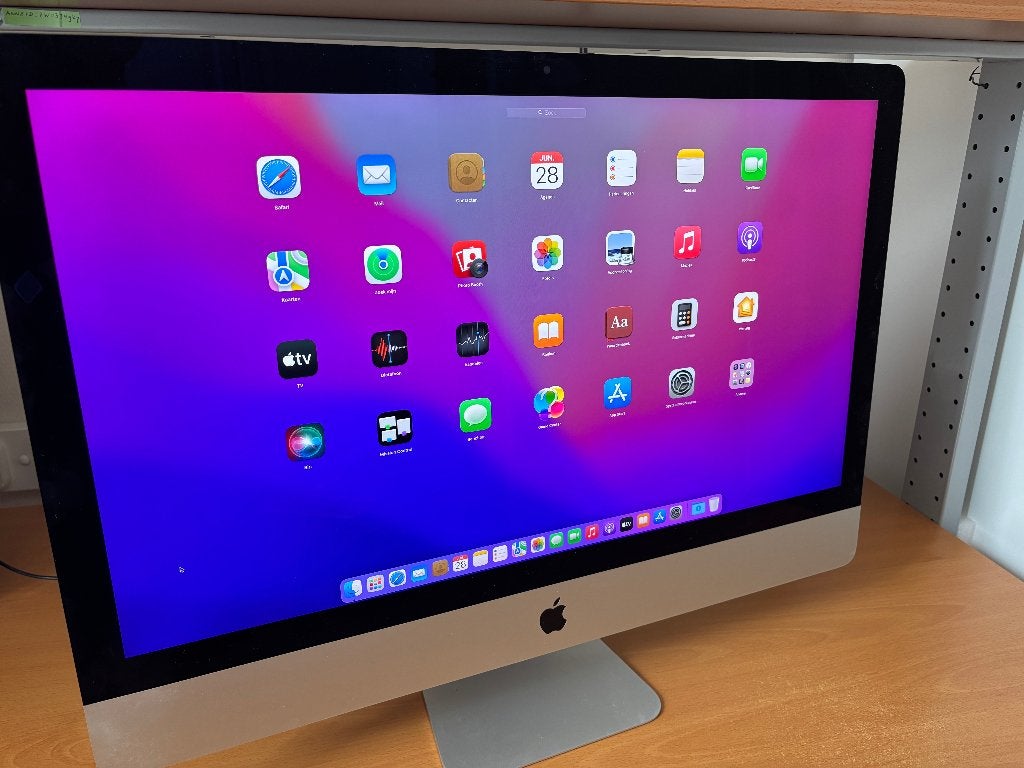 Apple iMac Retina 5k 27 inch, Late 2015 - 3,3 GHz i5, Ophalen, Gebruikt, IMac, 500 GB
