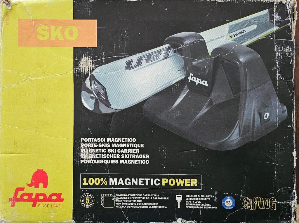 Fapa SKO Magnetische Skidrager - Eenvoudig en Veilig, Ophalen of Verzenden