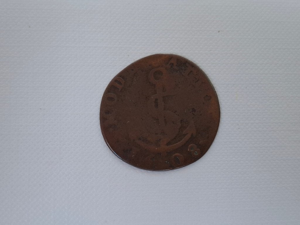 Oude Franse munt Albert et Isabelle Anvers 1608, Verzenden, Frankrijk, Losse munt