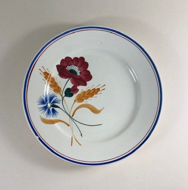 Frans plat bord d’Onnaing Messidor, Ophalen of Verzenden