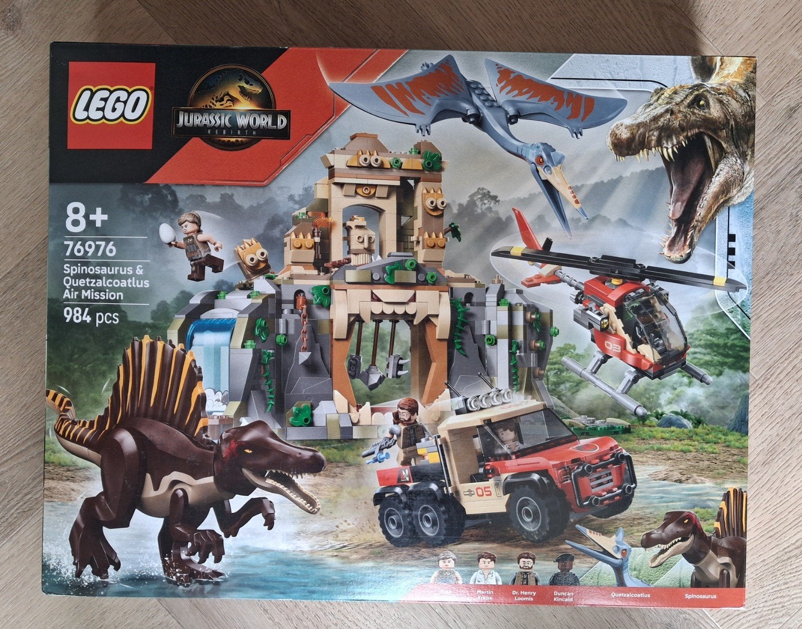 LEGO Jurassic World 76976 Spinosaurus & Quetzalcoatlus, Jurassic World, Lego, Nieuw, Ophalen of Verzenden