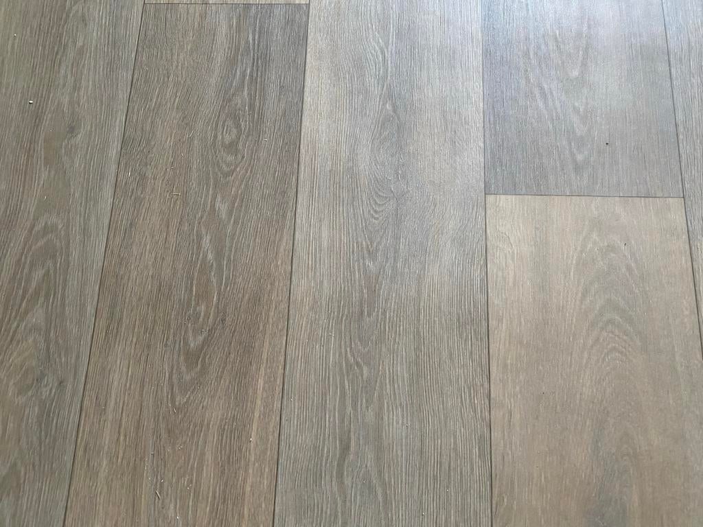 Vinyl rol - 1,81m breed x 4,20m lang - Houtlook, Ophalen of Verzenden, Nieuw, Bruin, Vinyl